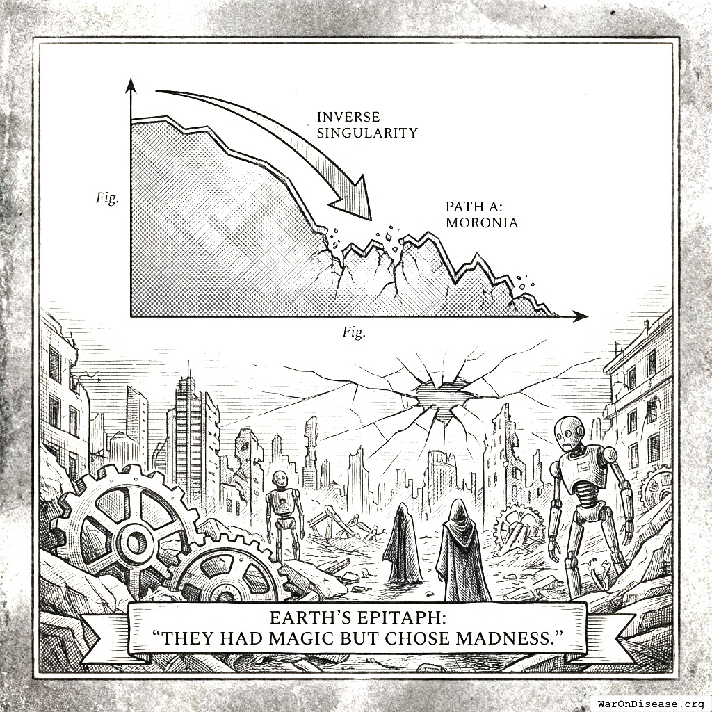 When your smartest people realize they can make more money hacking banks than curing cancer, your civilization is about to have a bad time. This is Path A. You’re currently on it.