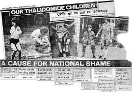 Thalidomide babies. This is what happens when you don’t test drugs on pregnant women. So now we test nothing on pregnant women and they take untested drugs.