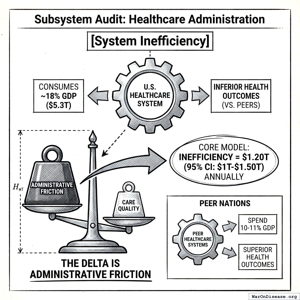 America spends $1.2 trillion more on healthcare paperwork than other countries. You invented a trillion-dollar filing system.